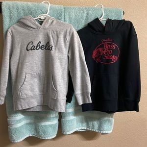 Boys sweatshirt “pullover” Cabella’s /Bass Pro Shops